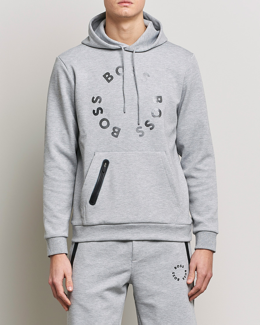 Herren | Pullover | BOSS GREEN | Soody Hoodie Light Grey