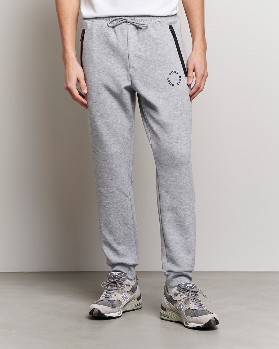 Herren | Hosen | BOSS GREEN | Hadiko Sweatpants Light Grey