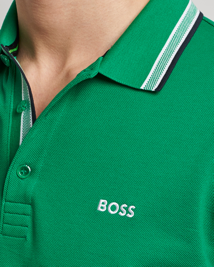 Herren | Poloshirts | BOSS GREEN | Paddy Piké Open Green