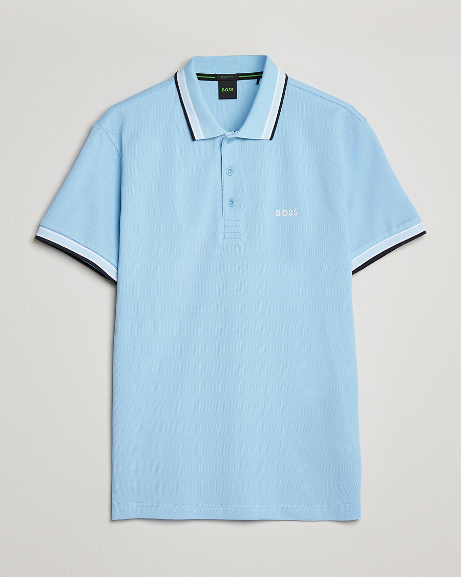 Herren | Poloshirts | BOSS GREEN | Paddy Piké Pastel Blue