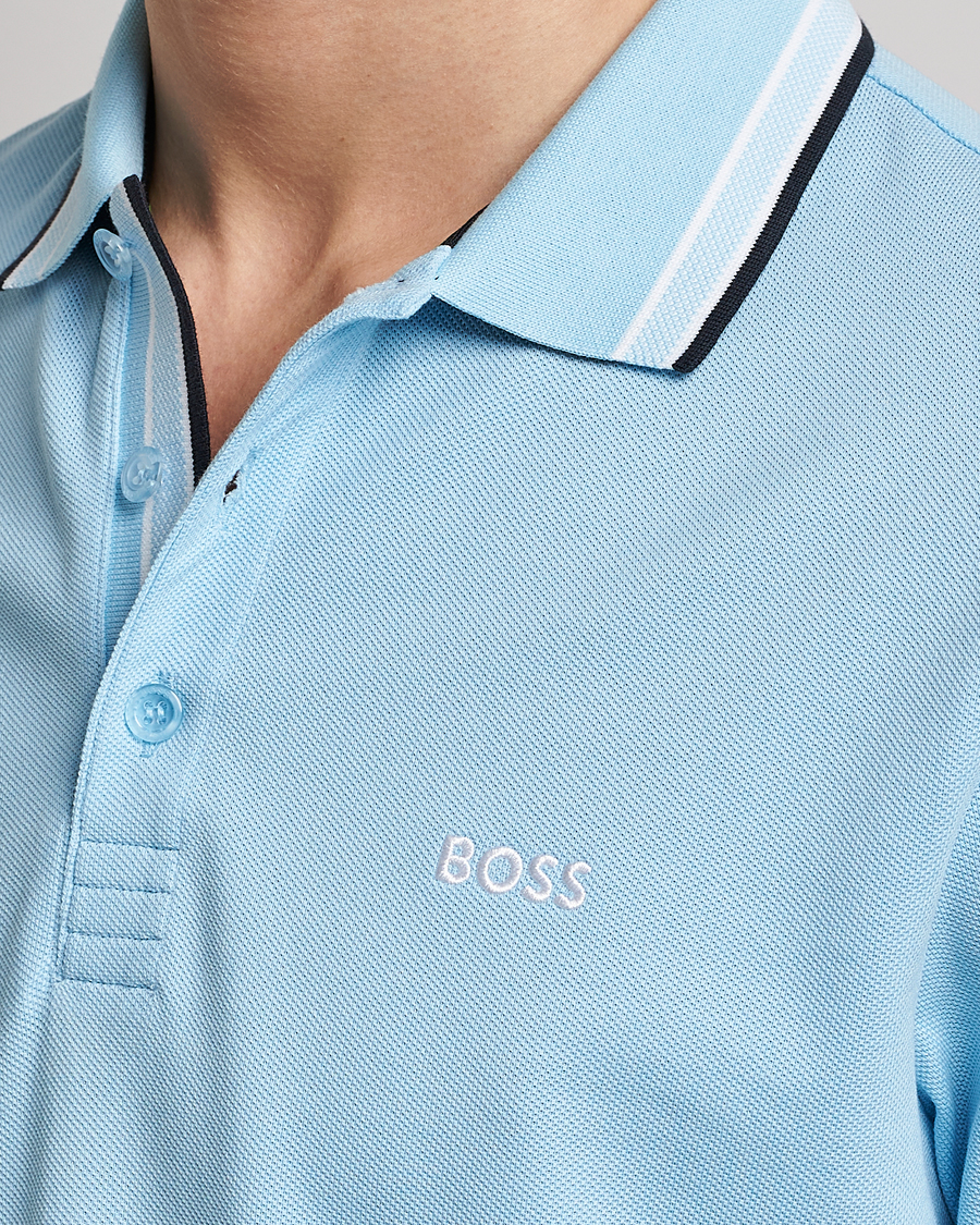 Herren | Poloshirts | BOSS GREEN | Paddy Piké Pastel Blue