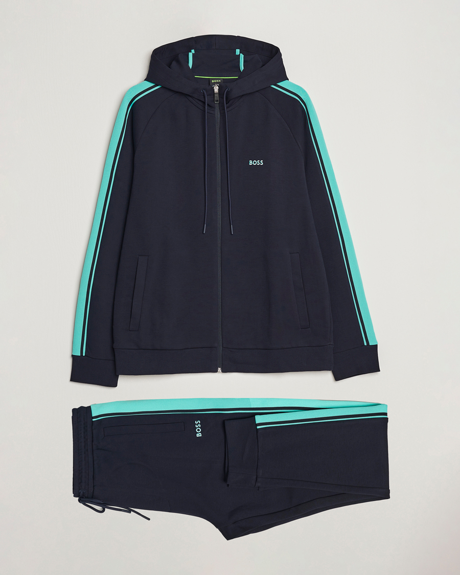 Herren | Hosen | BOSS GREEN | Tracksuit Set Dark Blue