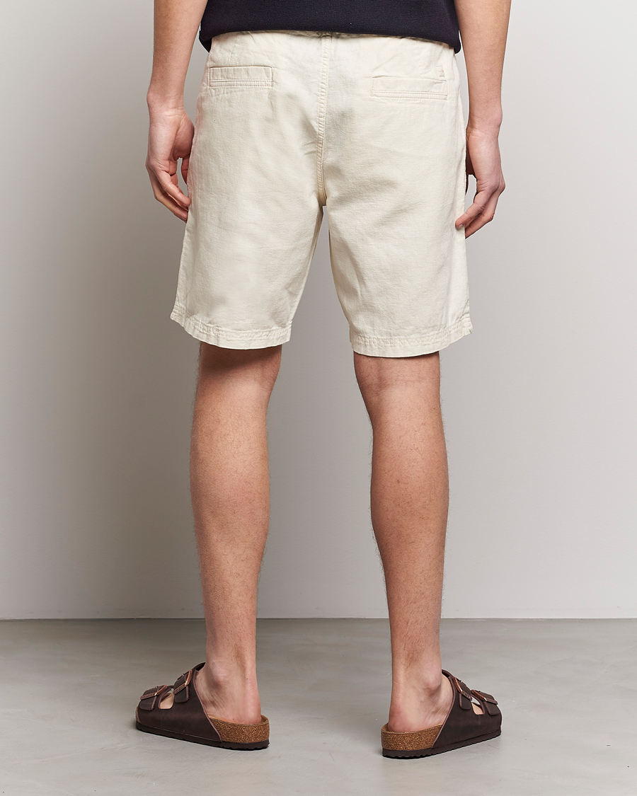 Mens linen hotsell drawstring shorts