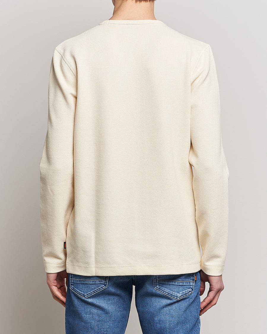 BOSS bei Carl Tempesto Care Sweater of Beige ORANGE Light