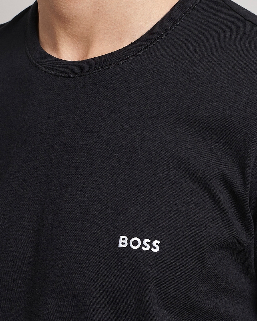 Herren | T-Shirts | BOSS BLACK | 3-Pack Crew Neck T-Shirt Blue/Navy/Dark Blue