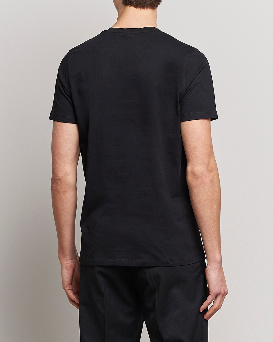 Herren | T-Shirts | HUGO | 2-Pack Logo Crew Neck T-Shirt Black