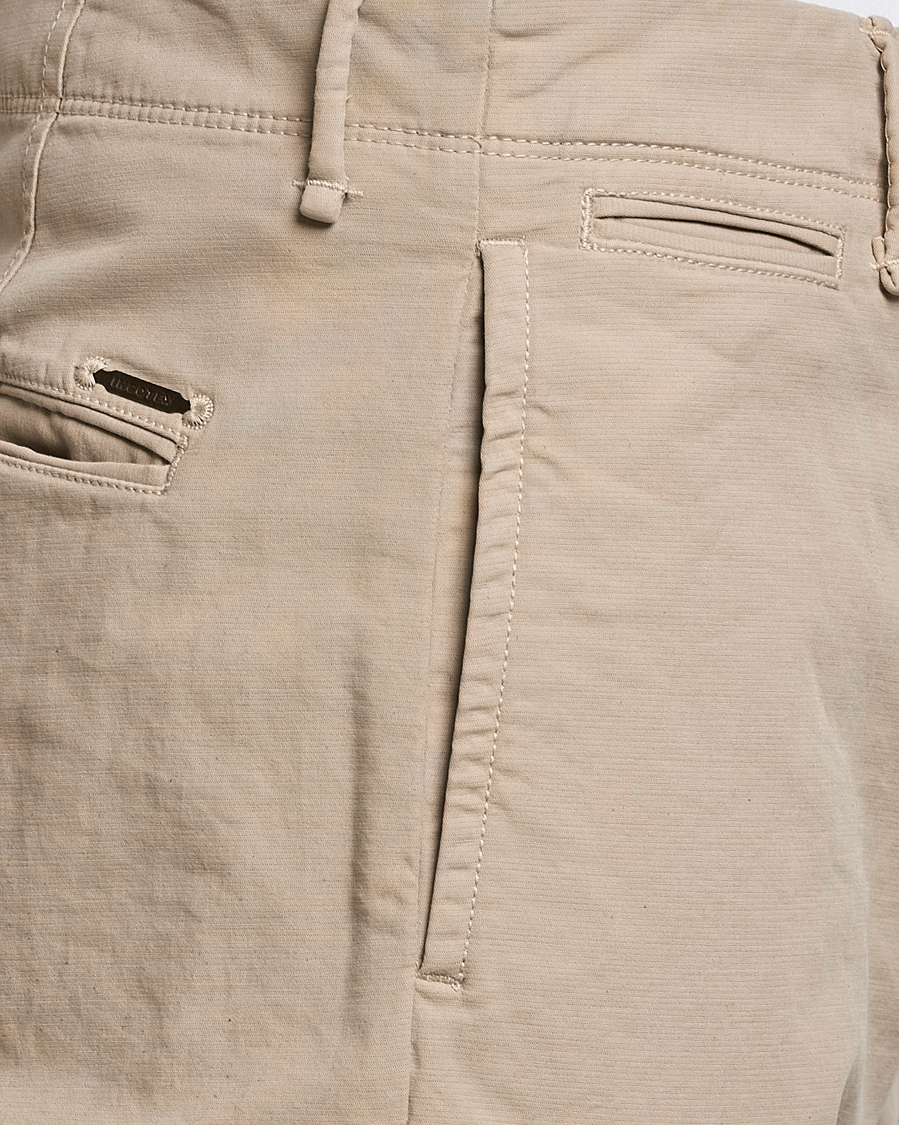 Herren | Hosen | Incotex | Regular Fit Cotton Stretch Slacks Beige