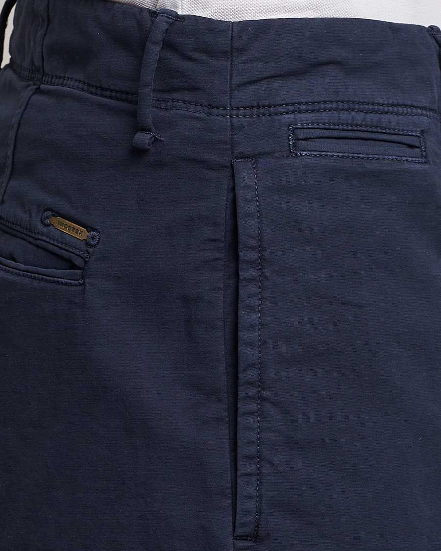 Herren | Hosen | Incotex | Regular Fit Cotton Stretch Slacks Navy