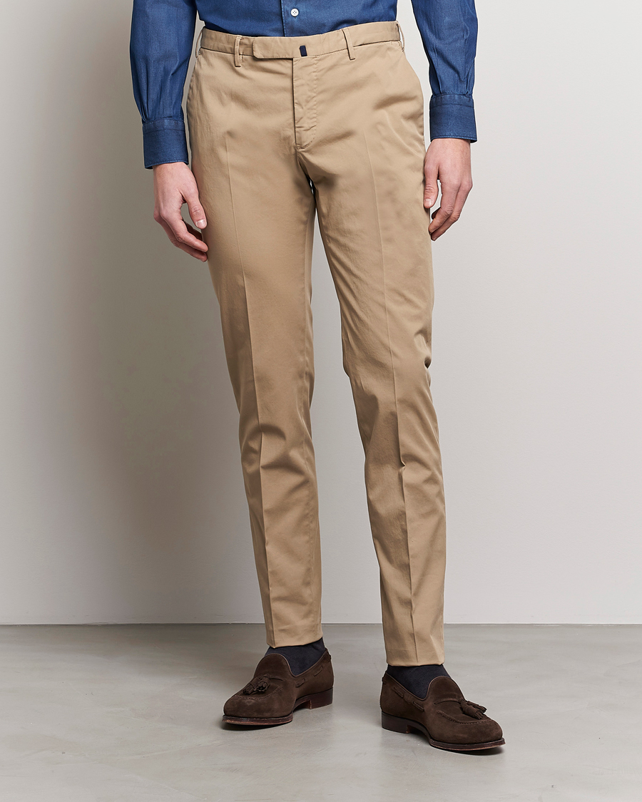 Herren |  | Incotex | Slim Fit Comfort Chinos Beige