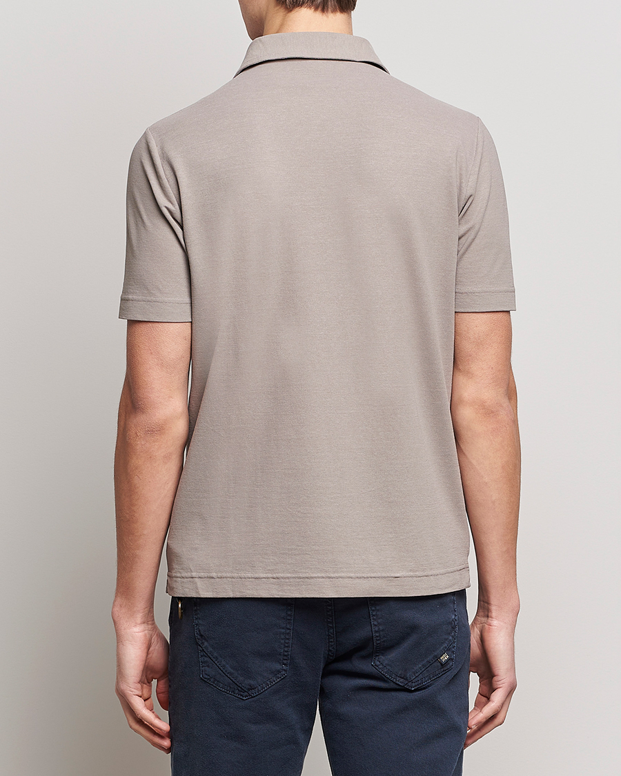 Herren | Poloshirts | Zanone | Ice Cotton Polo Beige