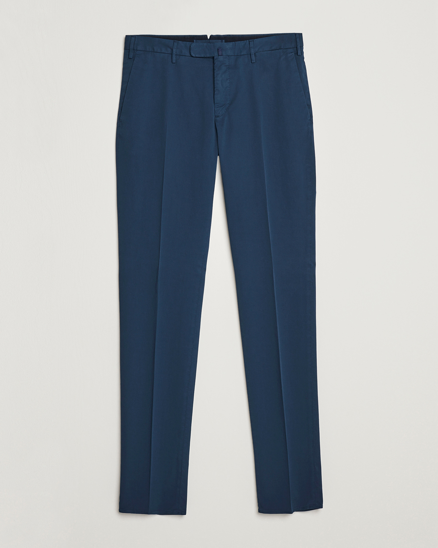 Herren | Hosen | Incotex | Slim Fit Chinolino Trousers Navy