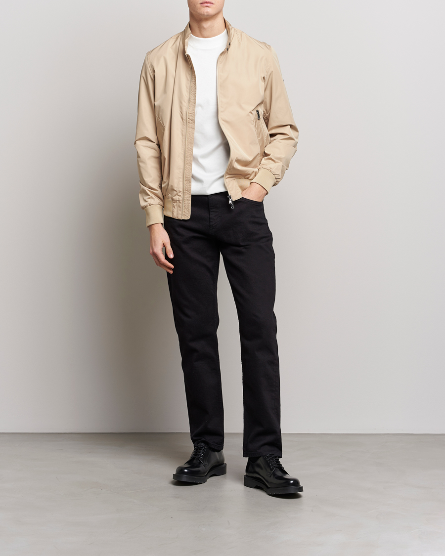 Herren | Jacken | J.Lindeberg | Derek Poly Harrington Jacket Safari Beige