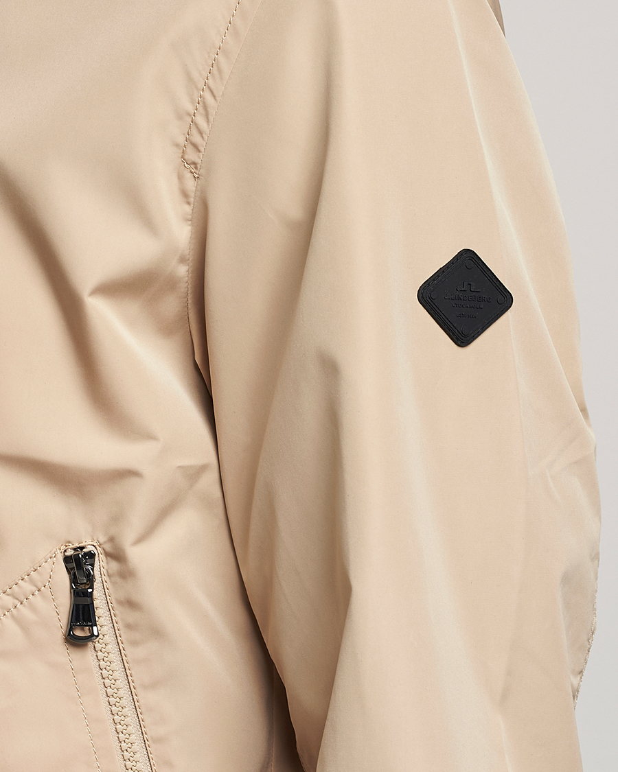 Herren | Jacken | J.Lindeberg | Derek Poly Harrington Jacket Safari Beige