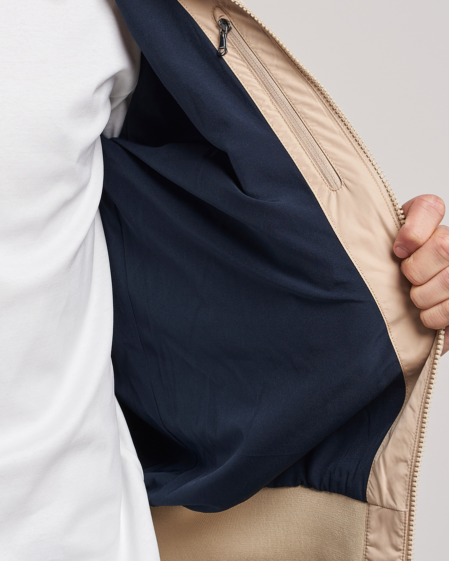 Herren | Jacken | J.Lindeberg | Derek Poly Harrington Jacket Safari Beige