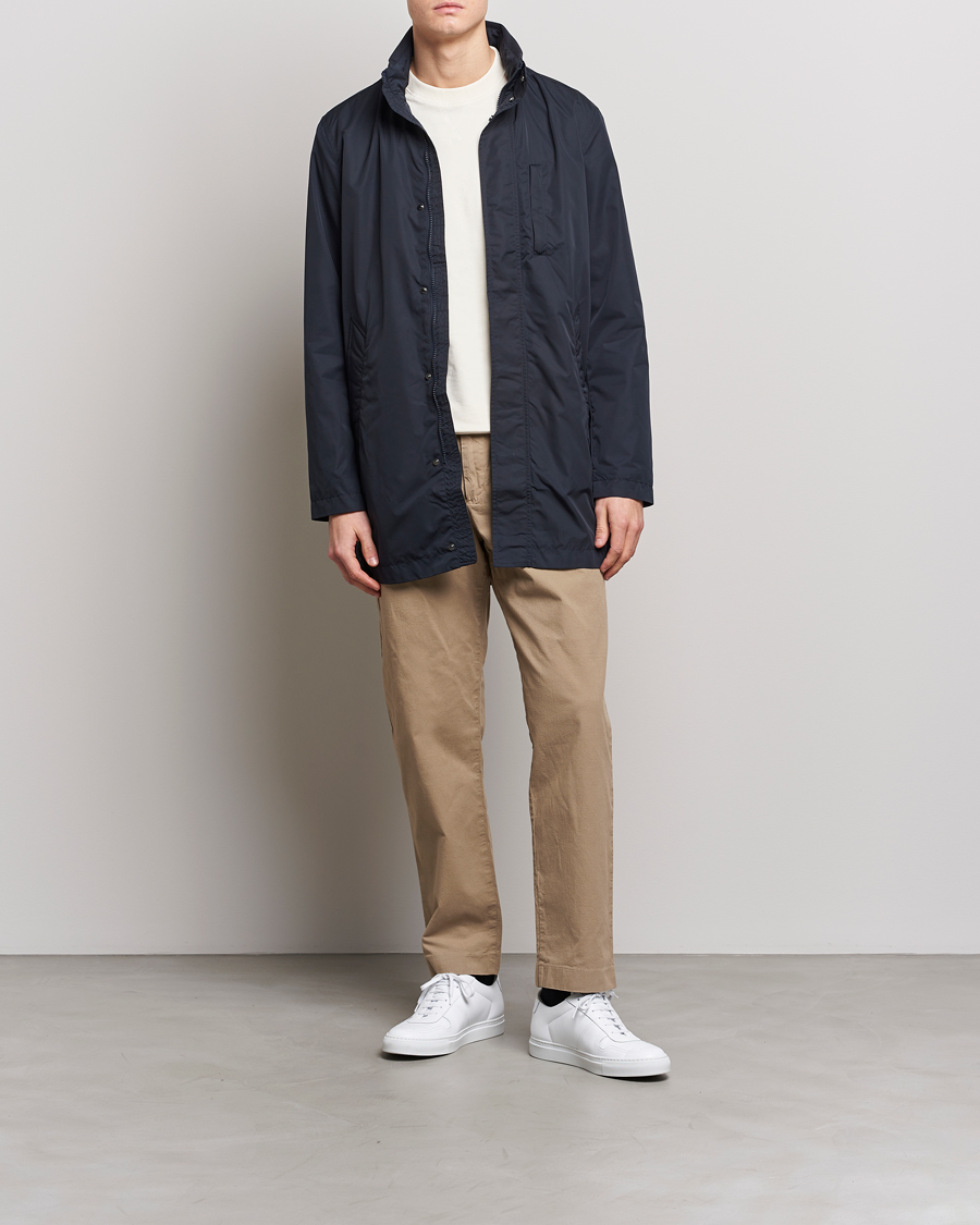 Herren | Jacken | J.Lindeberg | Terry Poly Coat Navy