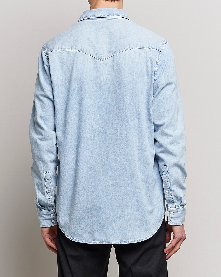 Herren | Hemden | J.Lindeberg | Carson Denim Shirt Light Blue