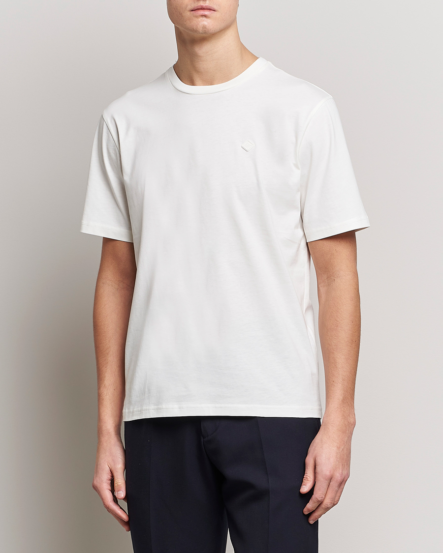 Herren |  | J.Lindeberg | Dale Organic Cotton Patch T-Shirt Cloud White
