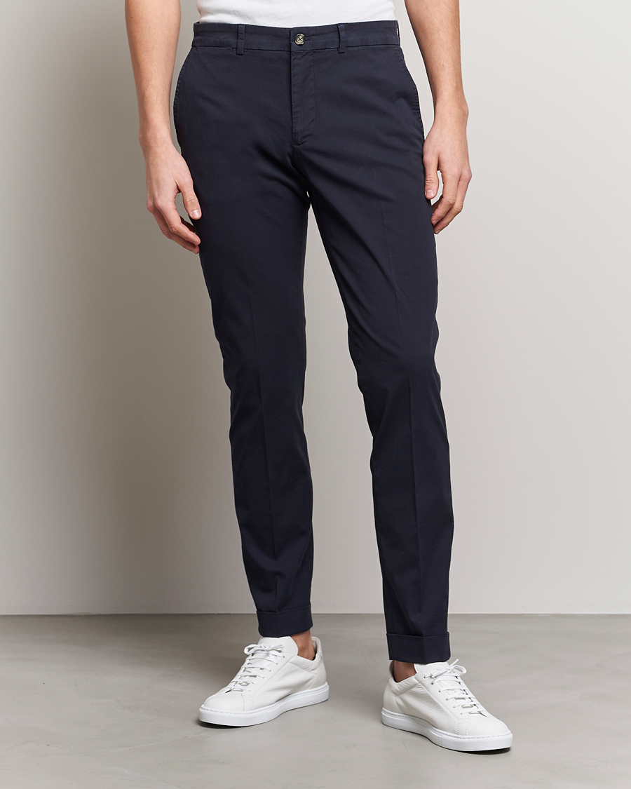 Herren | J.Lindeberg | J.Lindeberg | Grant Cotton Garment Dye Pants Navy