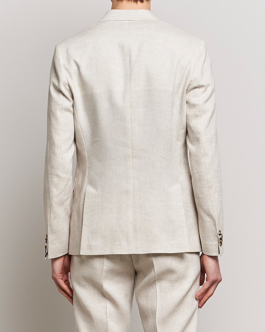 Herren | Sakkos | J.Lindeberg | Hopper Super Linen Blazer Safari Beige