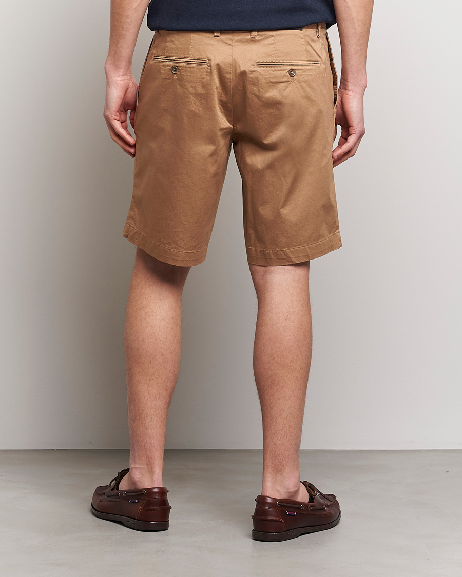 Herren | Shorts | J.Lindeberg | Nathan Super Satin Shorts Tiger Brown