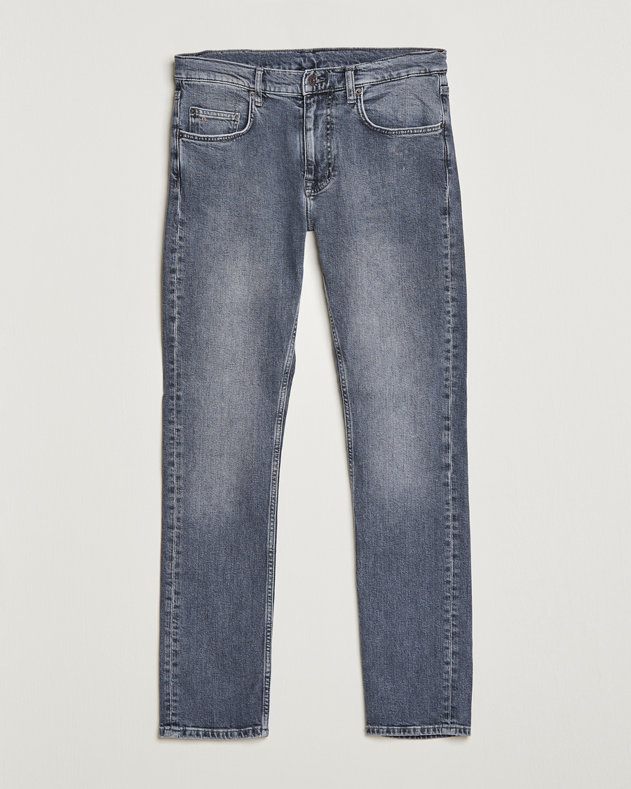 Herren | Jeans | J.Lindeberg | Cedar Greyish Organic Cotton Jeans Granite Grey