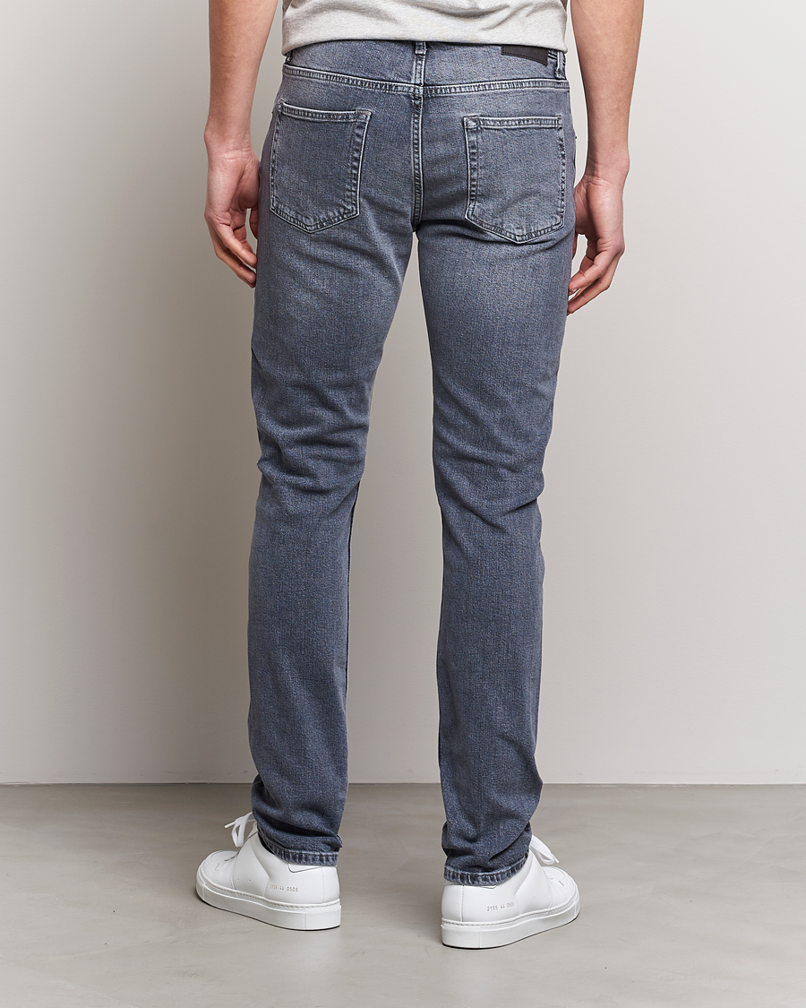 Herren | Jeans | J.Lindeberg | Cedar Greyish Organic Cotton Jeans Granite Grey
