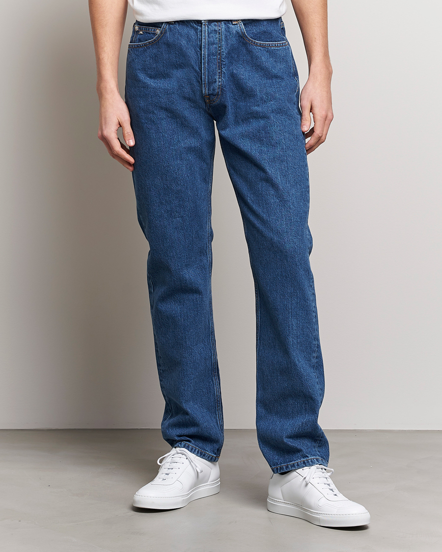 Herren | | J.Lindeberg | Cody Flat Indigo Regular Jeans Mid Blue