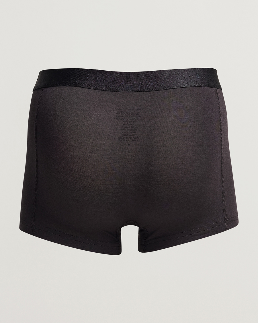Herren | Unterwäsche | J.Lindeberg | 3-pack Bridge Lyocell Boxer Black