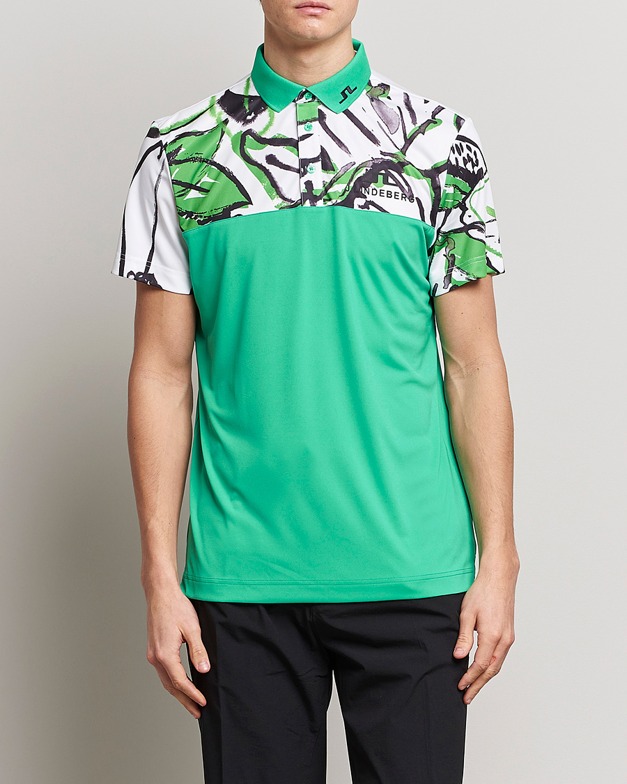 Herren |  | J.Lindeberg | Jeff Masters TX Jersey Polo White