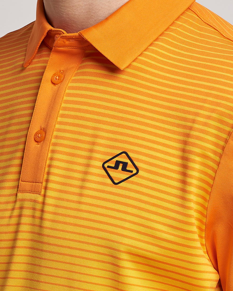 Herren | Poloshirts | J.Lindeberg | Lowell Faded Slim Fit Polo Russet Orange