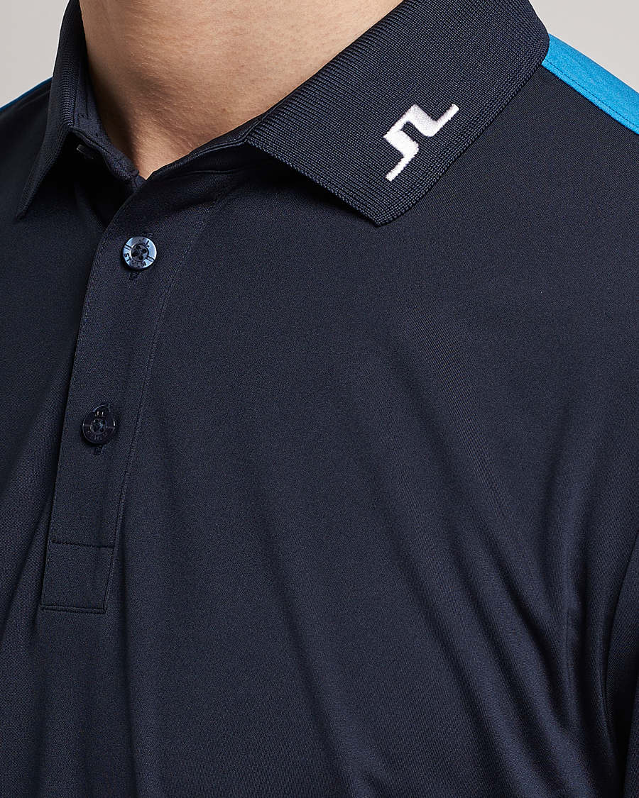 Herren | Poloshirts | J.Lindeberg | Jeff Regular Fit Polo Navy