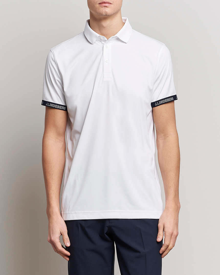 Herren | | J.Lindeberg | Guy Regular Fit Polo White
