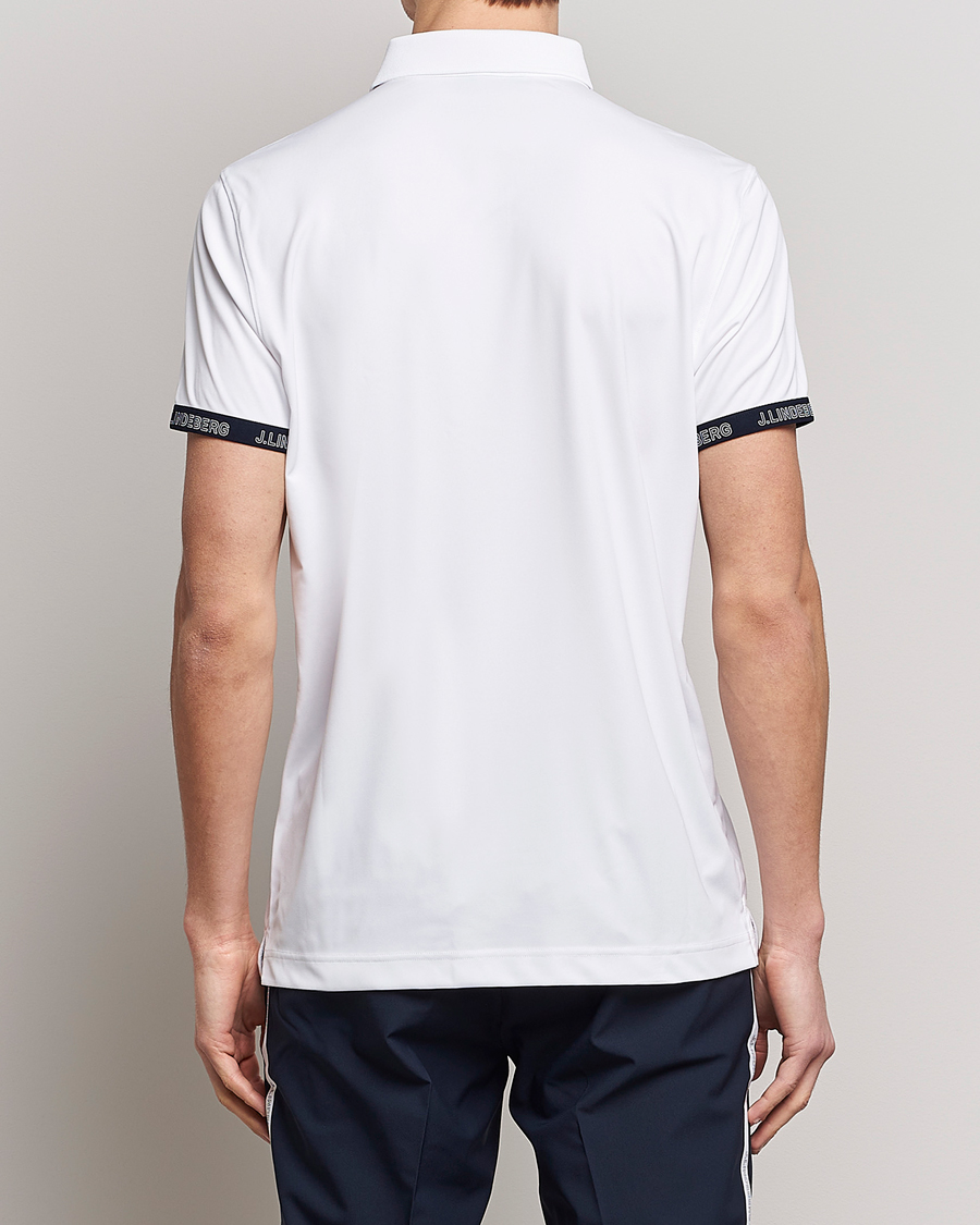 Herren | Poloshirts | J.Lindeberg | Guy Regular Fit Polo White