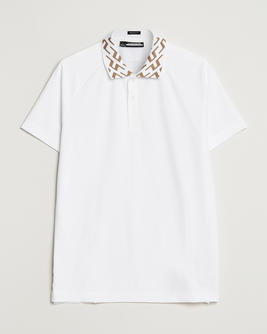 Herren | Poloshirts | J.Lindeberg | Rui TX Jersey Polo White