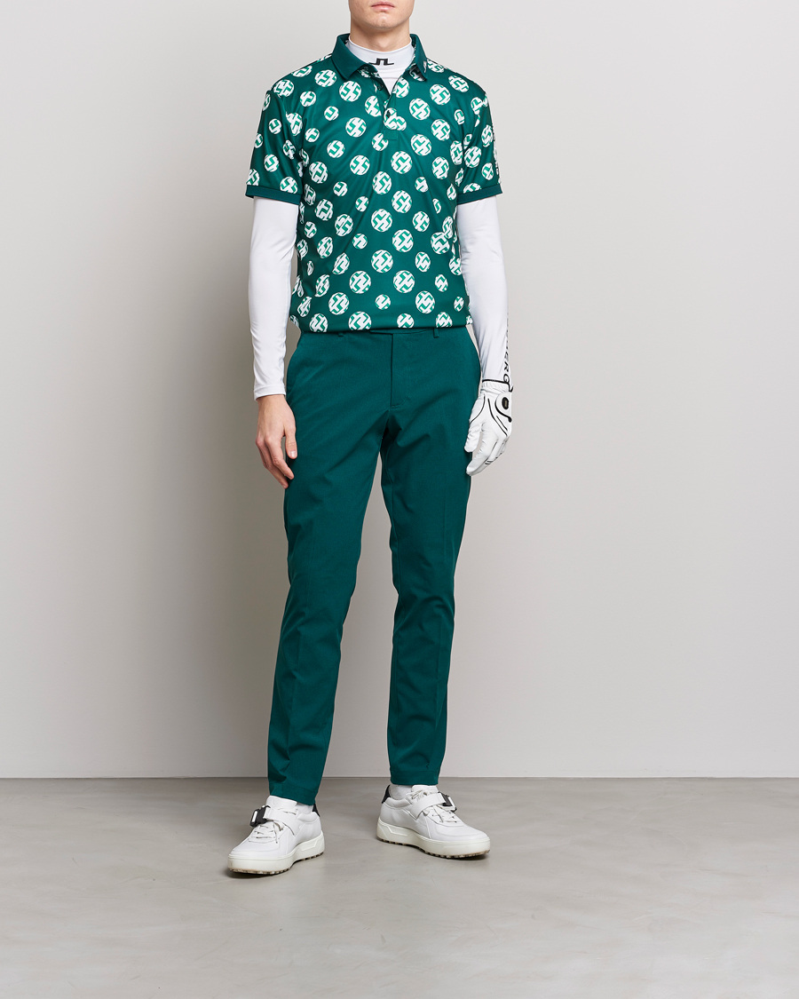 Herren | Hosen | J.Lindeberg | Vent Golf Trousers Rain Forest