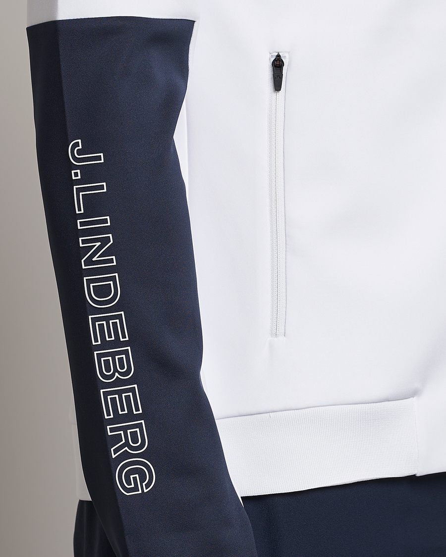 Herren | Jacken | J.Lindeberg | Lazarus Mid Layer Full Zip White