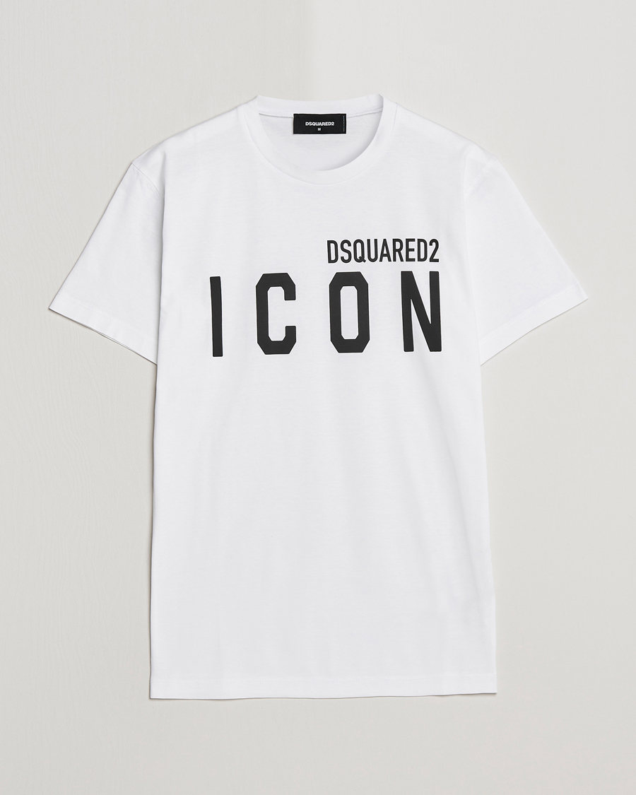 Herren | T-Shirts | Dsquared2 | Icon Logo Tee White