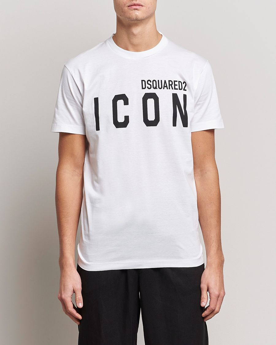 Herren | 60% sale | Dsquared2 | Icon Logo Tee White