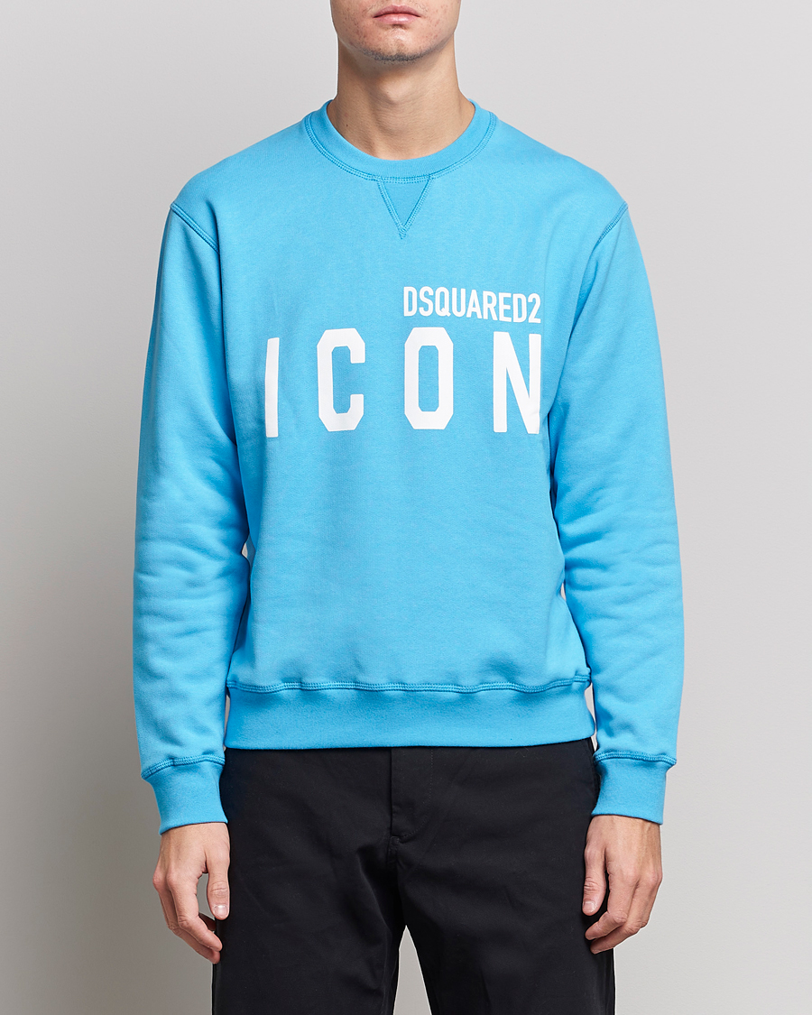 Herren |  | Dsquared2 | Icon Logo Sweatshirt Blue Miami