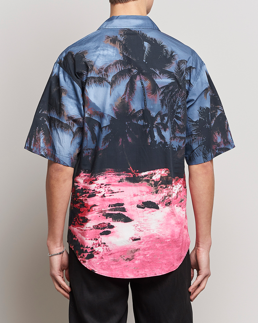 Herren | Hemden | Dsquared2 | Palm Tree Bowling Shirt Purple