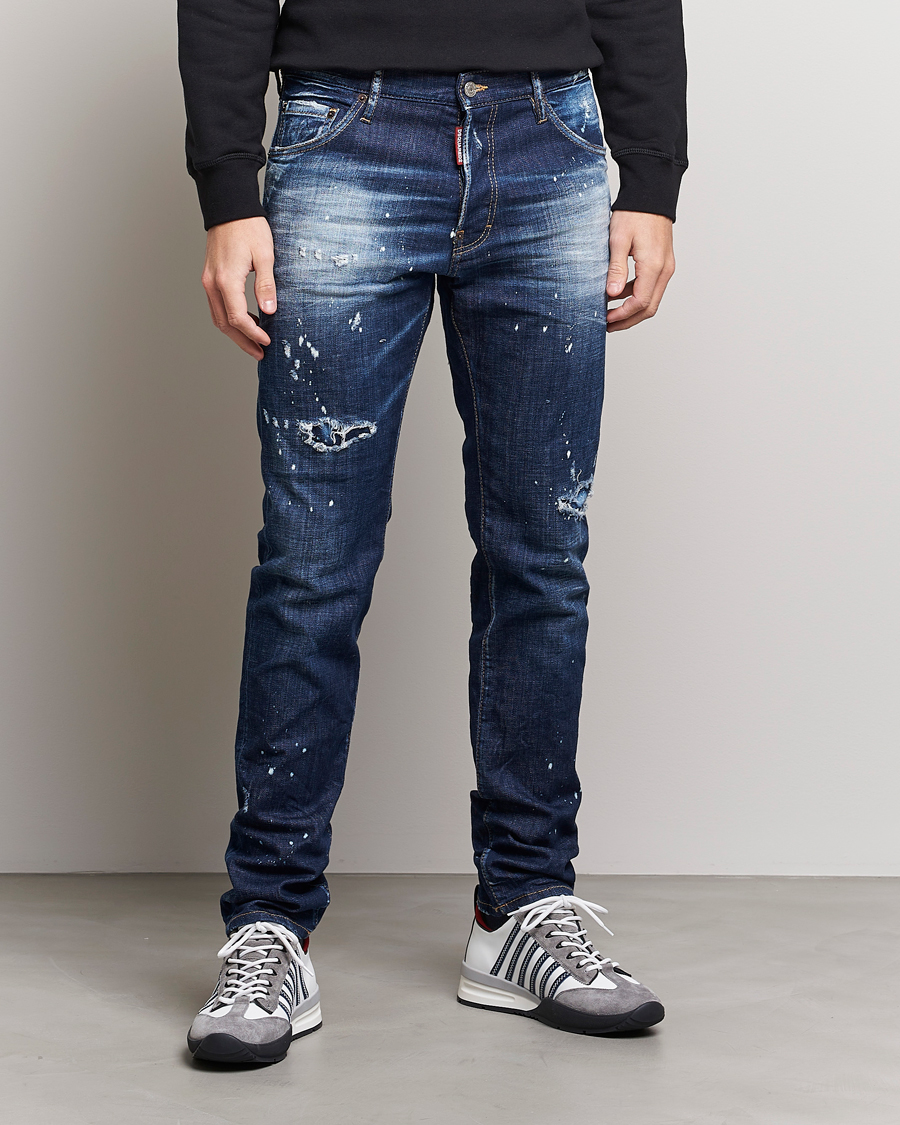 Herren | Slim fit | Dsquared2 | Cool Guy Jeans Dark Blue Wash