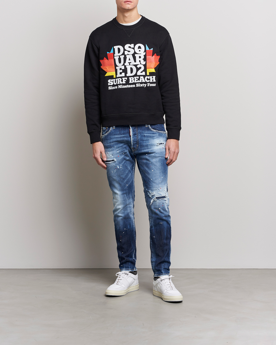 Dsquared2 Skater Jeans Deep Blue Wash bei Care of Carl
