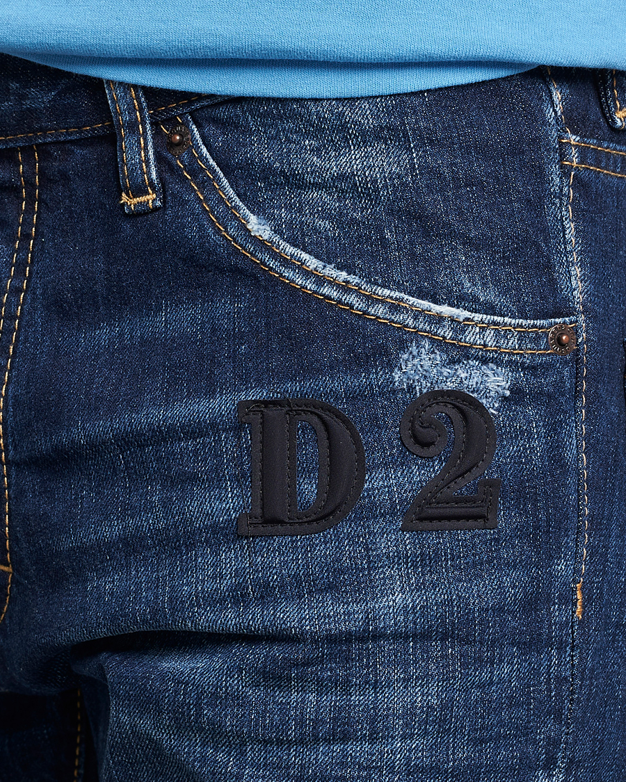 Herren | Jeans | Dsquared2 | Skater Jeans Dark Blue Wash