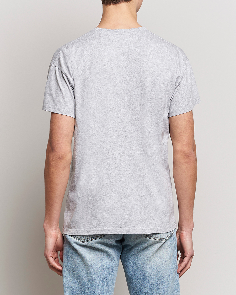 Herren | T-Shirts | Jeanerica | Marcel Crew Neck T-Shirt Light Grey Melange