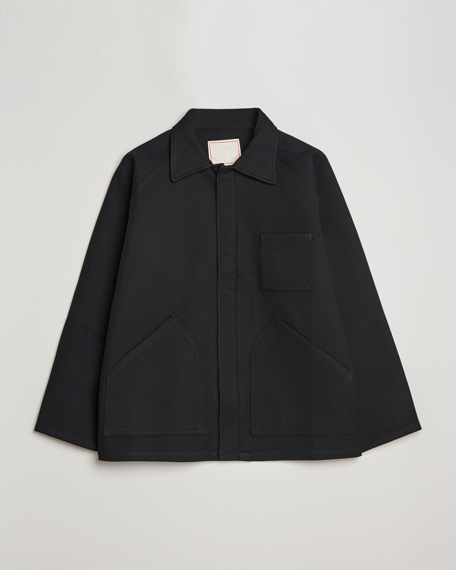 Herren | Jacken | Jeanerica | Tom Heavy Workwear Shirt Jacket Black