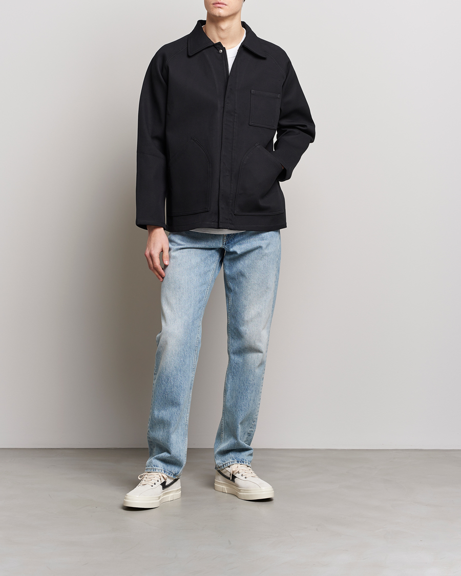 Herren | Jacken | Jeanerica | Tom Heavy Workwear Shirt Jacket Black