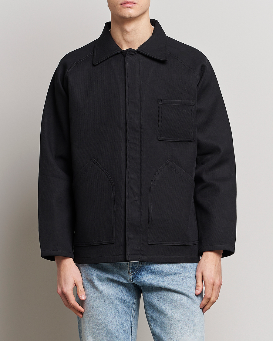 Herren | Jacken | Jeanerica | Tom Heavy Workwear Shirt Jacket Black