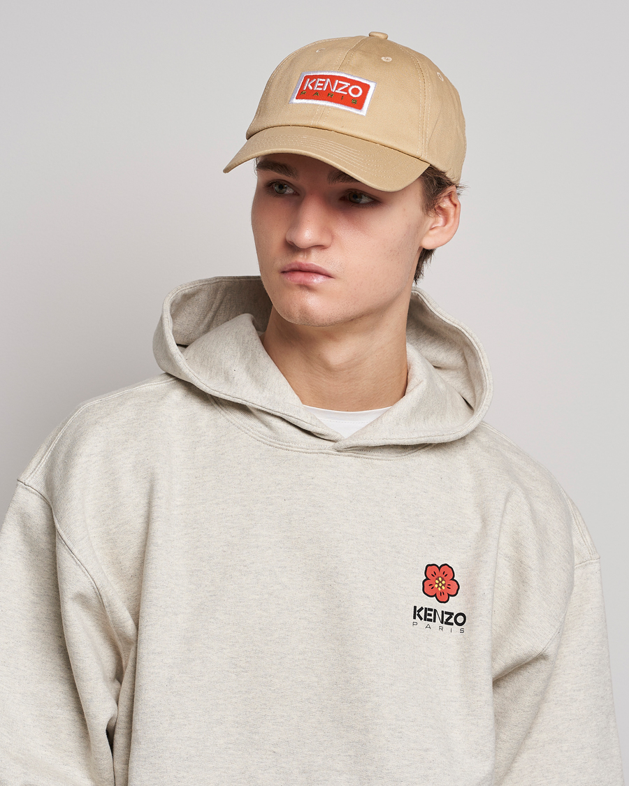 Herren |  | KENZO | Cotton Canvas Cap Beige