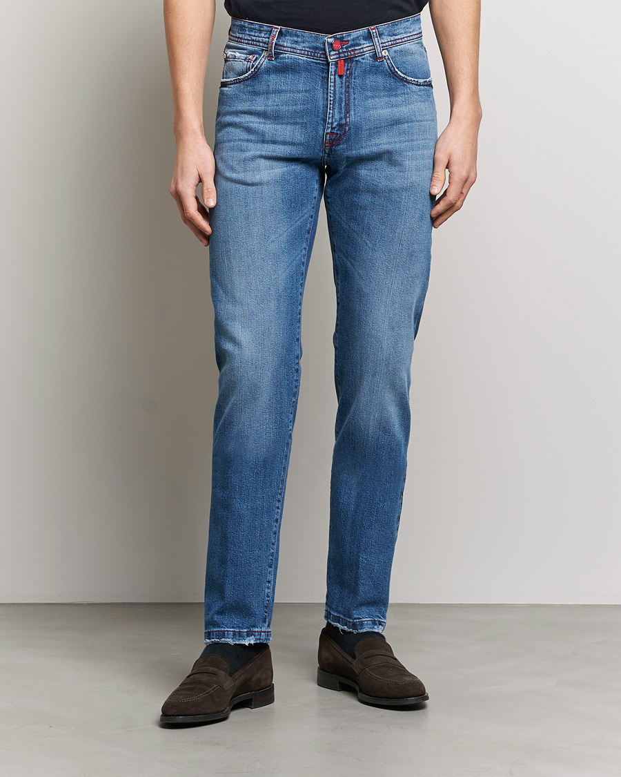 Herren | Blaue jeans | Kiton | Kurabo Denim Jeans Light Indigo
