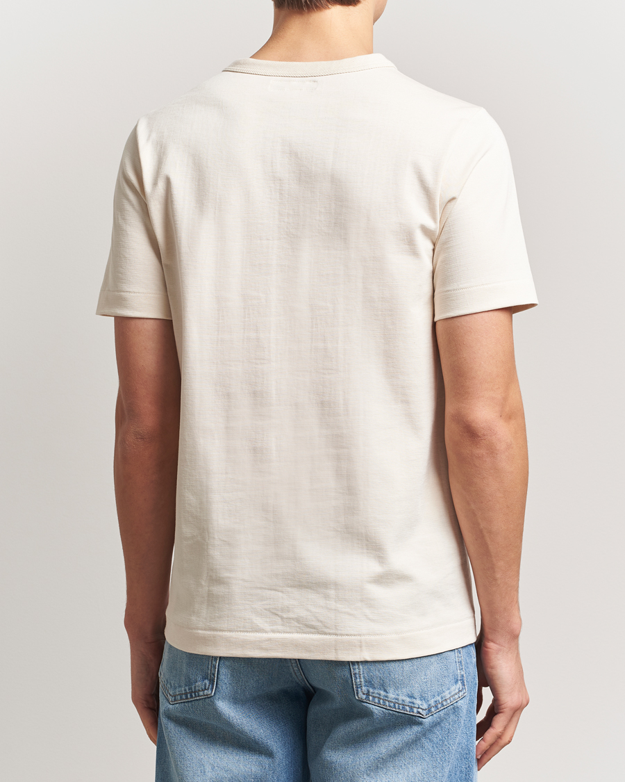 Herren | T-Shirts | Merz b. Schwanen | Relaxed Loopwheeled Sturdy T-Shirt Nature